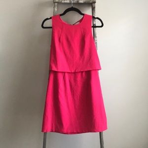 Hot pink cocktail dress